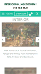 Mobile Screenshot of interiorfoliage.com